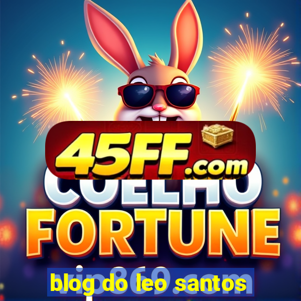 blog do leo santos